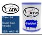 Preview: Chevrolet, Scuba Blue Metallic, 32U / WA214B: 500ml Lackdose, von ATW Autoteile West.